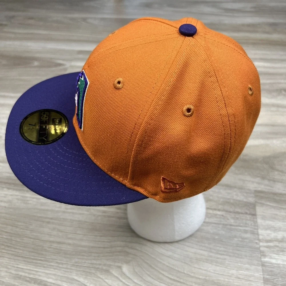 Arizona Diamondbacks 20th Anniversary Patch Orange 59Fifty NewEra Fitted 7 1/4